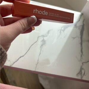 RHODE Peptide Lip Tint in peach pit 🍑✨